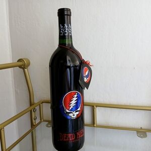 Grateful Dead Unwine Sealed Wine Bottle Decor SYF